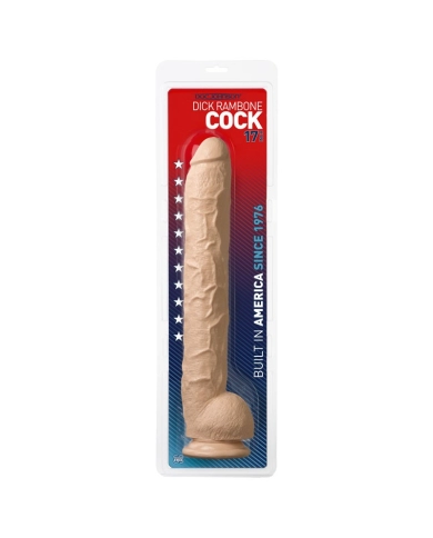 Extra Large Dildo 43cm Dick Rambone Cock White – Doc Johnson Extra Large Dildo 43cm Dick Rambone Cock White – Doc Johnson