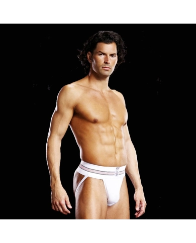 Jockstrap Weiß - Blue Line