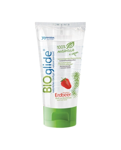 Bioglide Anal Erdbeer 80ml - natürliches Gleitmittel Joydivision