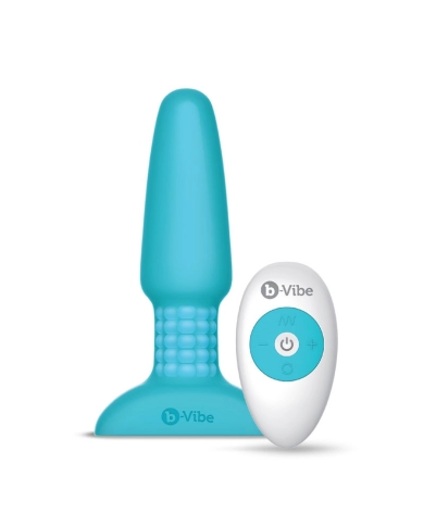 Vibrating and rotating Butt Plug B-Vibe Blue