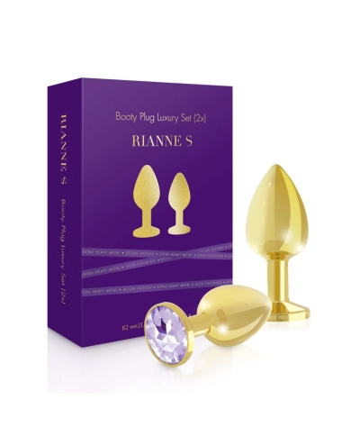 Rianne S Booty Plug Luxury Set -  Kit 2x Butt plug