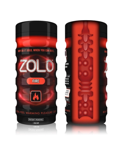 Masturbateur Zolo Cup Fire (effet chauffant) Masturbateur Zolo Cup Fire (effet chauffant)