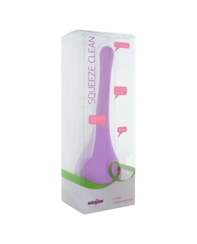 Pera clistere Squeeze Clean Purple - Seven Creations Pera clistere Squeeze Clean Purple - Seven Creations