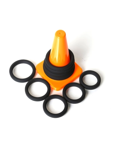 Play Zone Kit Set cockring extensible (9 anneaux) - Perfect Fit Play Zone Kit Set cockring extensible (9 anneaux) - Perfect Fit