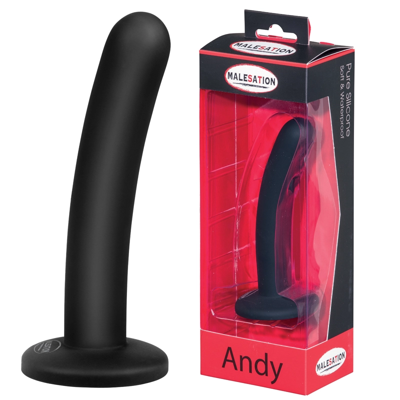 Dildo silicone Andy Nero - Malesation