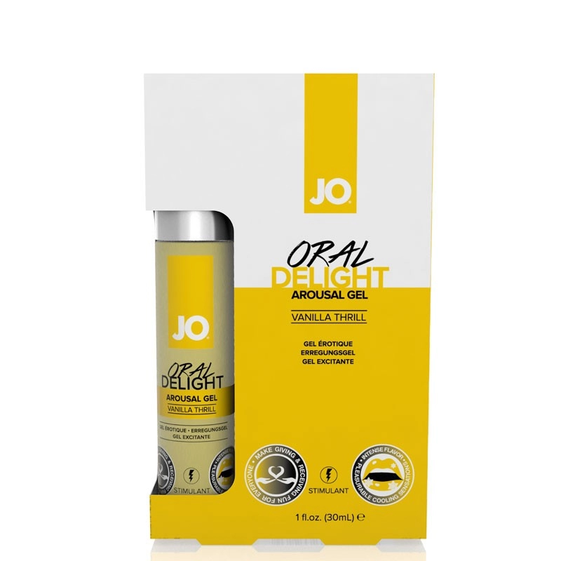 Gel Stimulant sexe Oral Delight Vanille - System JO