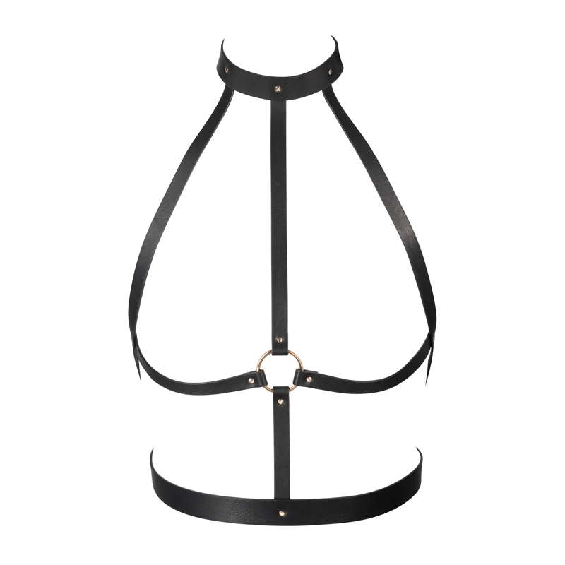 Bondage Harness Maze H Schwarz - Bijoux Indiscrets