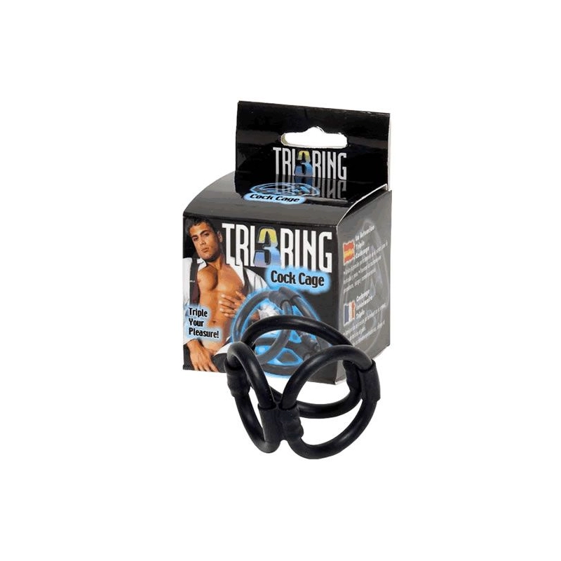 Tri Cock Cage