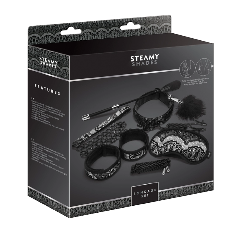 BDSM Set (7 Pcs) - Steamy Shades