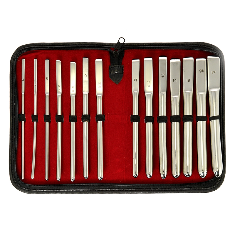 Harnröhren Dilatatoren - komplettes Etui mit 14 Dilatatoren