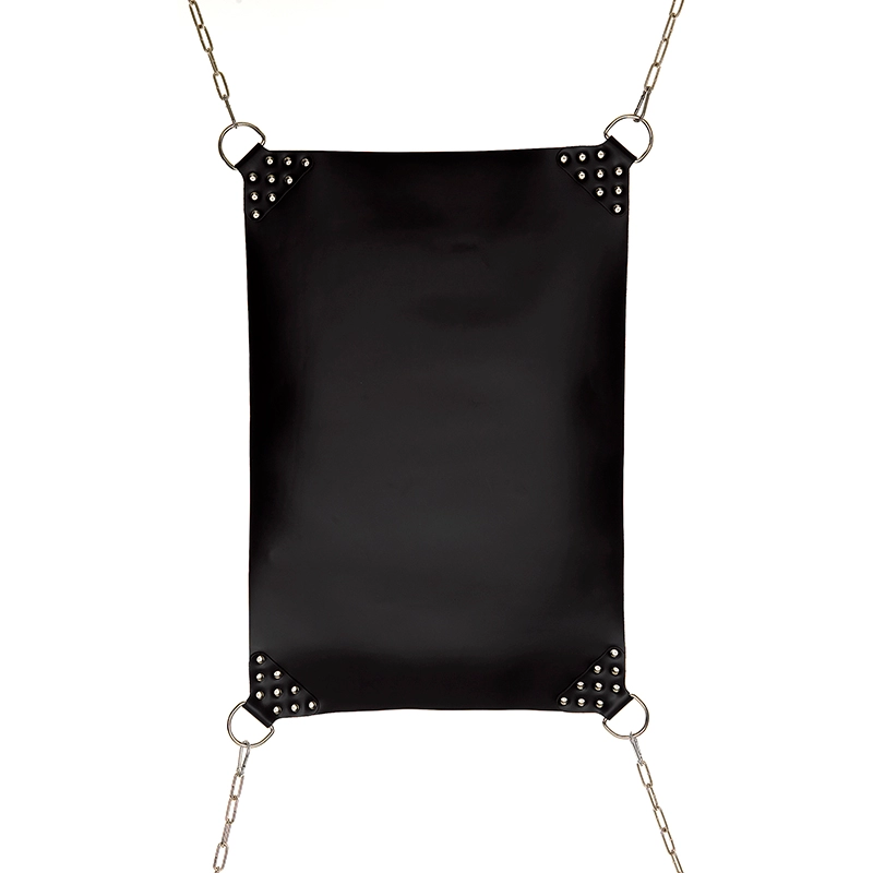 SM leather hammock with suspension rings - Rimba