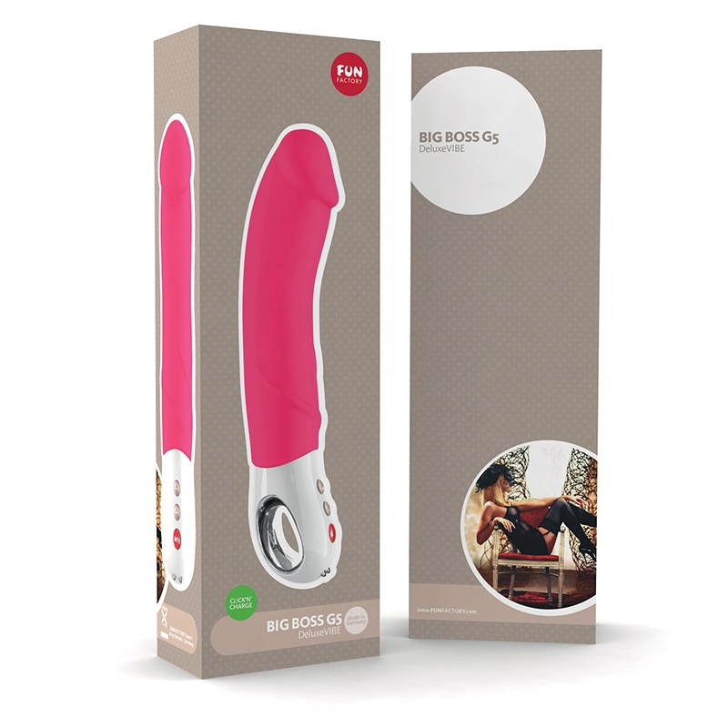 Vibromasseur Fun Factory The Big Boss G5 - Rose