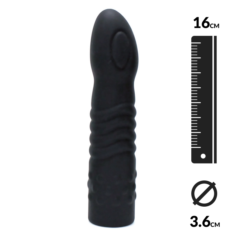 Intercambiabile Dildo stimolante per Strap-on (16 cm) - Rimba
