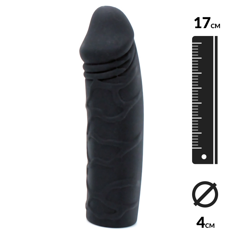 Dildo interchangeable pour harnais (17 cm) - Rimba