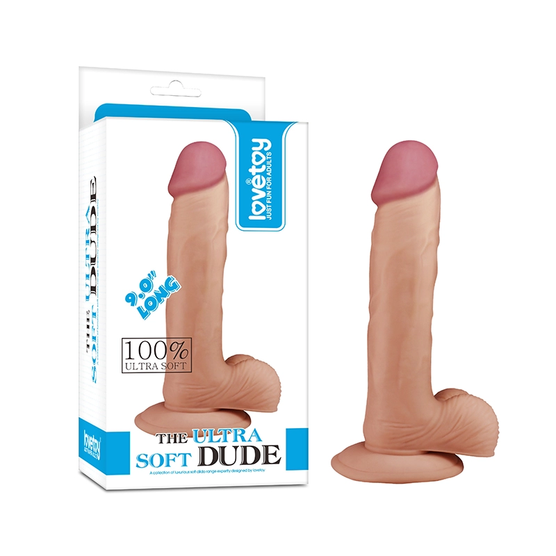 Dildo realistico (23.5 cm ) - The Ultra Soft Dude 9