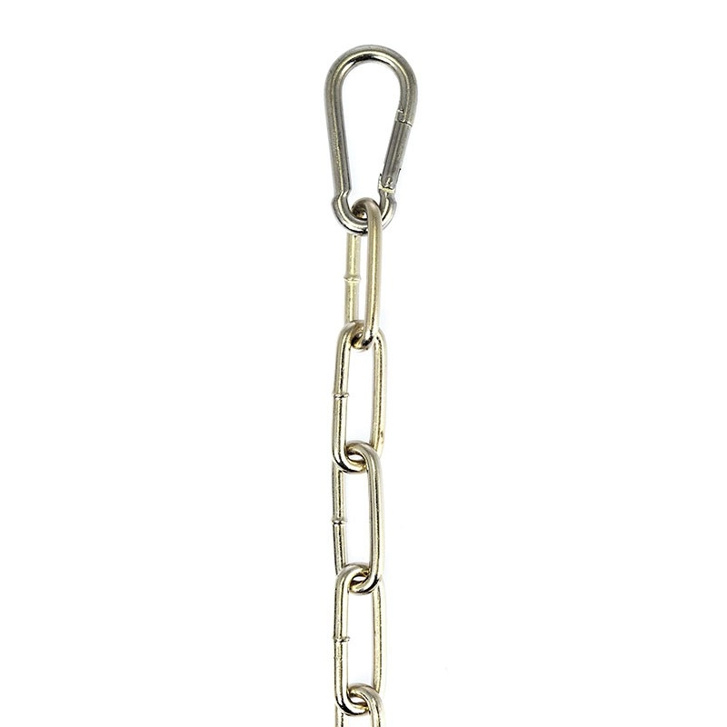 Catena  (1 m.) - saldata con 2 carabine ganci