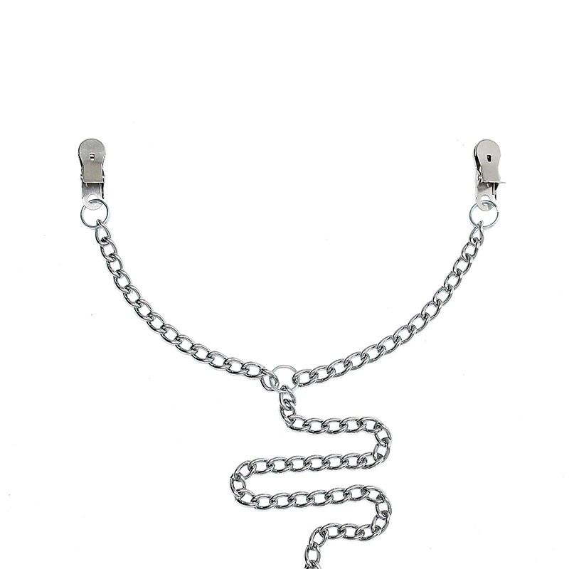 Labia/Nipple clamp leash (120 cm) - Rimba