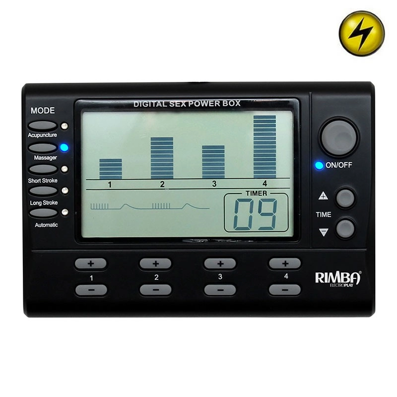 Electro Sex Powerbox 4 CANAL con display LCD - Rimba