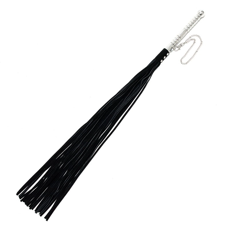 BDSM Suede Leather whip (52 cm) - Rimba