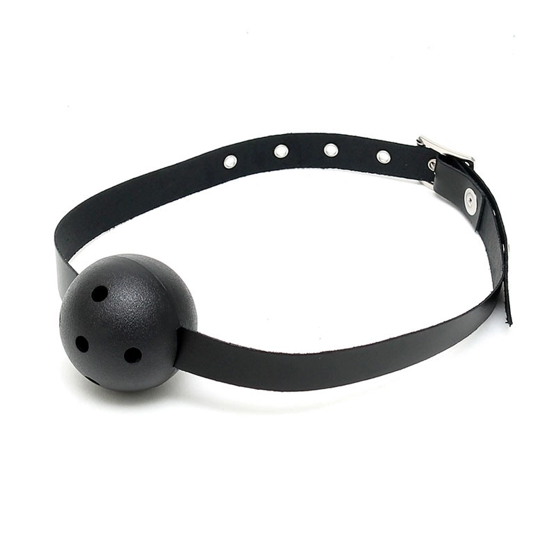 Ball Gag con fori per principiante Ø 4.4 cm - Rimba