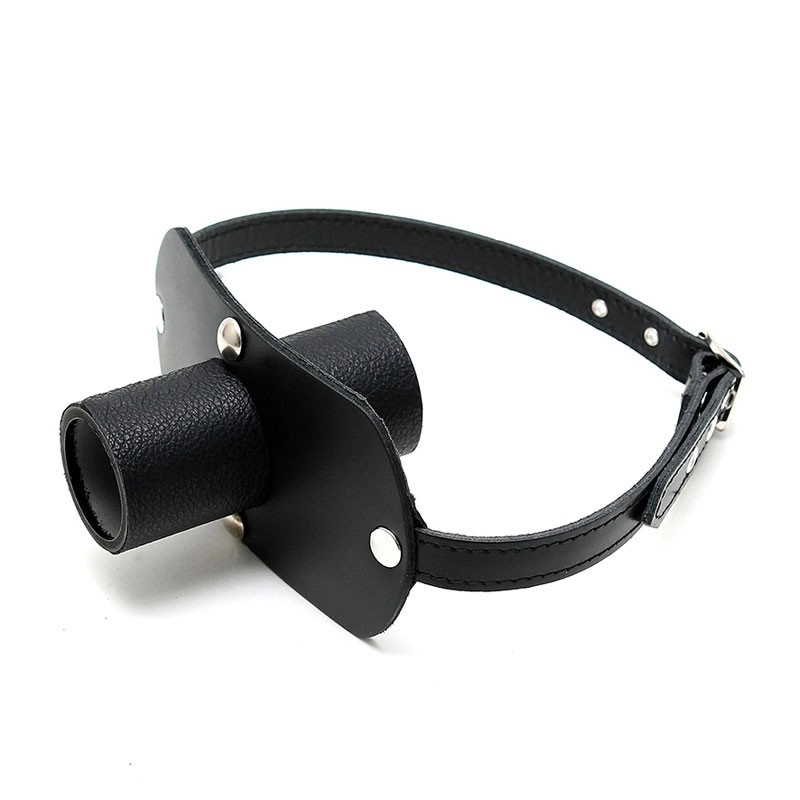 Ball Gag avec tube à urine Ø 40 mm - Rimba