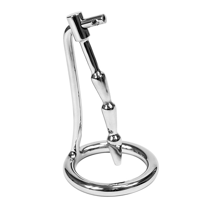 Plug urétral de chasteté en acier inox - Rimba