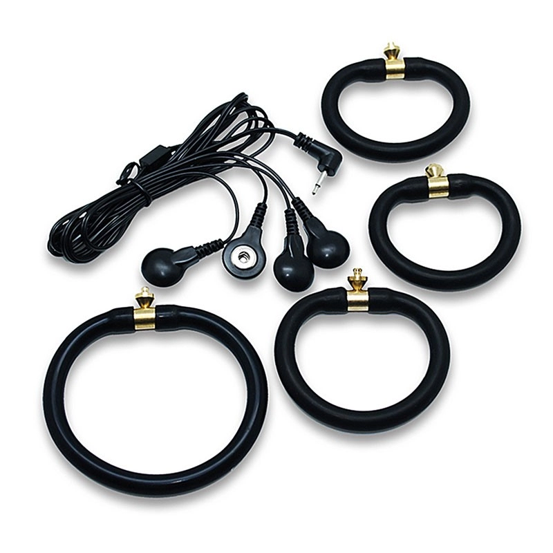 Electro silicone uni polar cock rings - Rimba