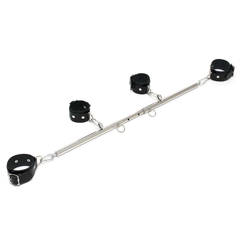 Adjustable spreader bar with 4 handcuffs - Rimba