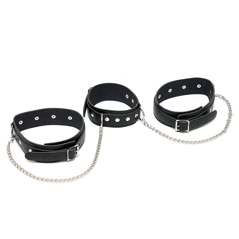 Kit di lacci BDSM collo e cosce - Rimba
