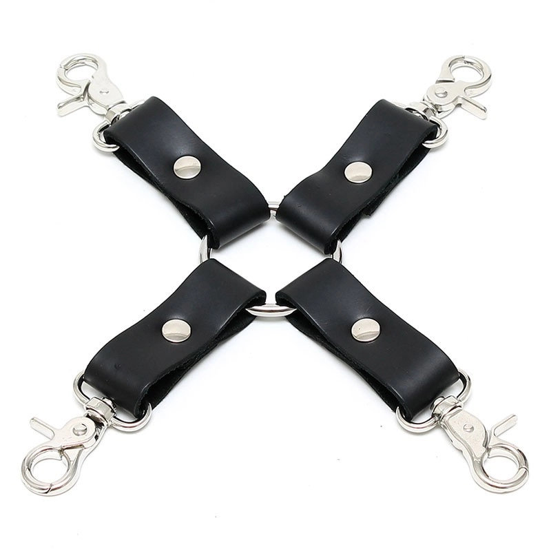 BDSM Leder Kreuz-Fessel - Rimba