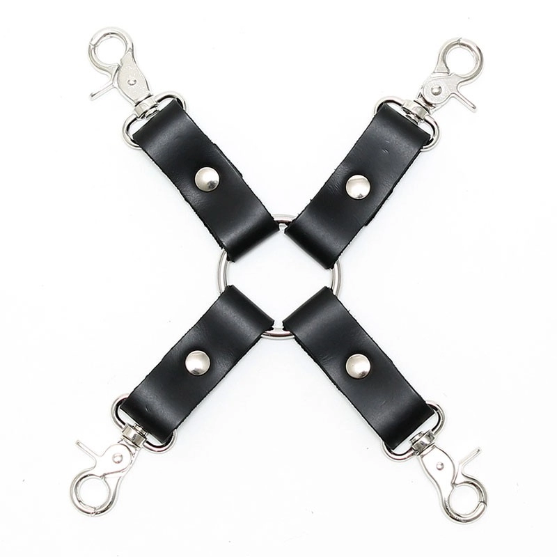 BDSM Leder Kreuz-Fessel - Rimba