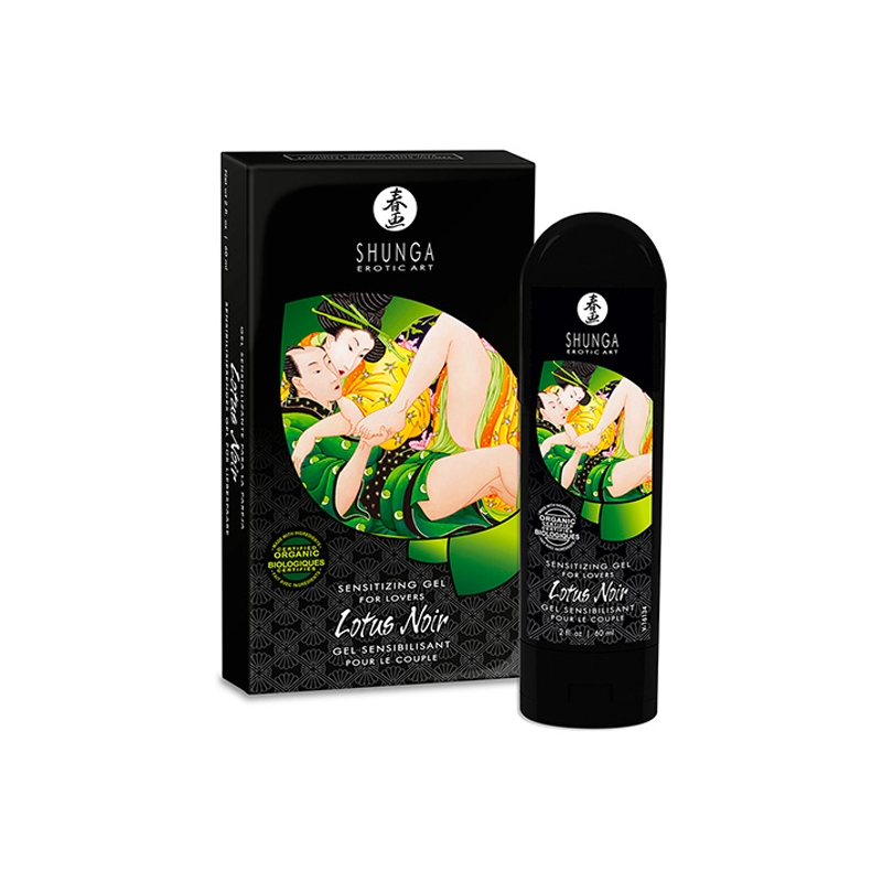Lotus Noir Sensitizing Gel - Shunga 60ml