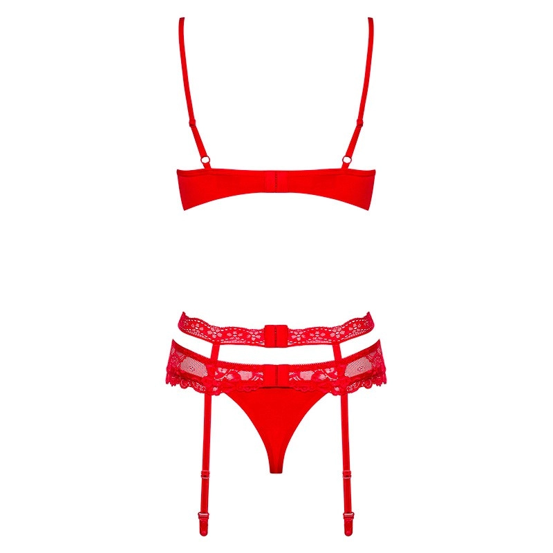 Sexy Intimo Heartina (Rosso) - Obsessive