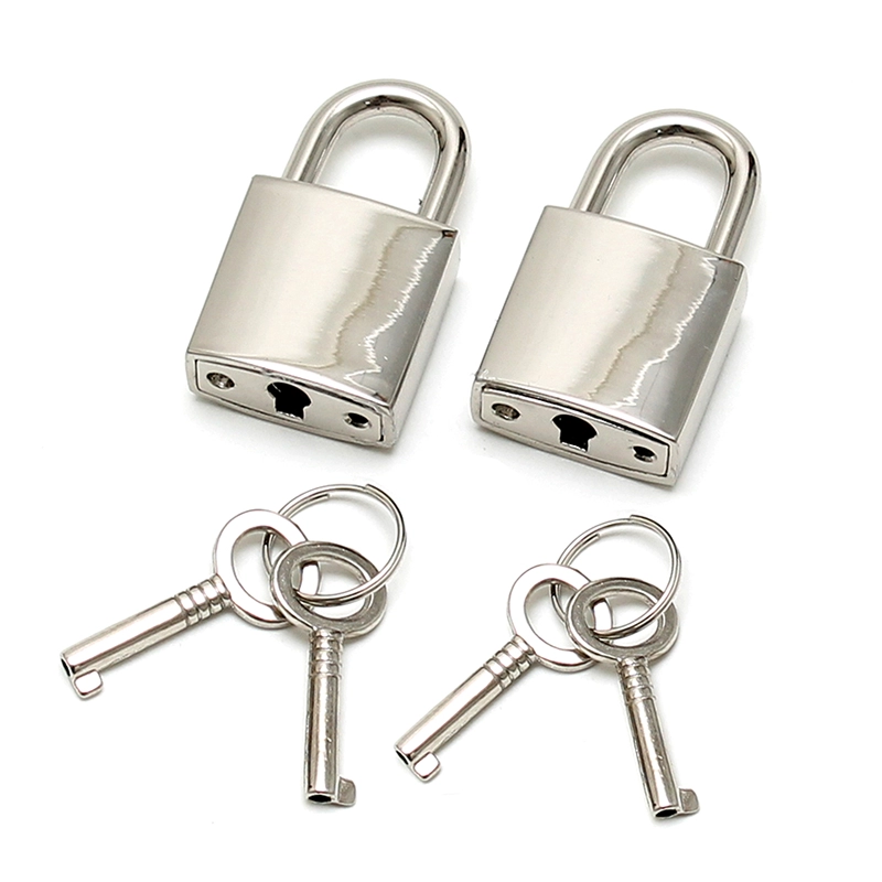 Kleines Metall Vorhängeschloss (2 Stück) - Rimba