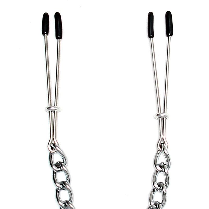 Pinze per capezzoli regolabile con catenella - Rimba