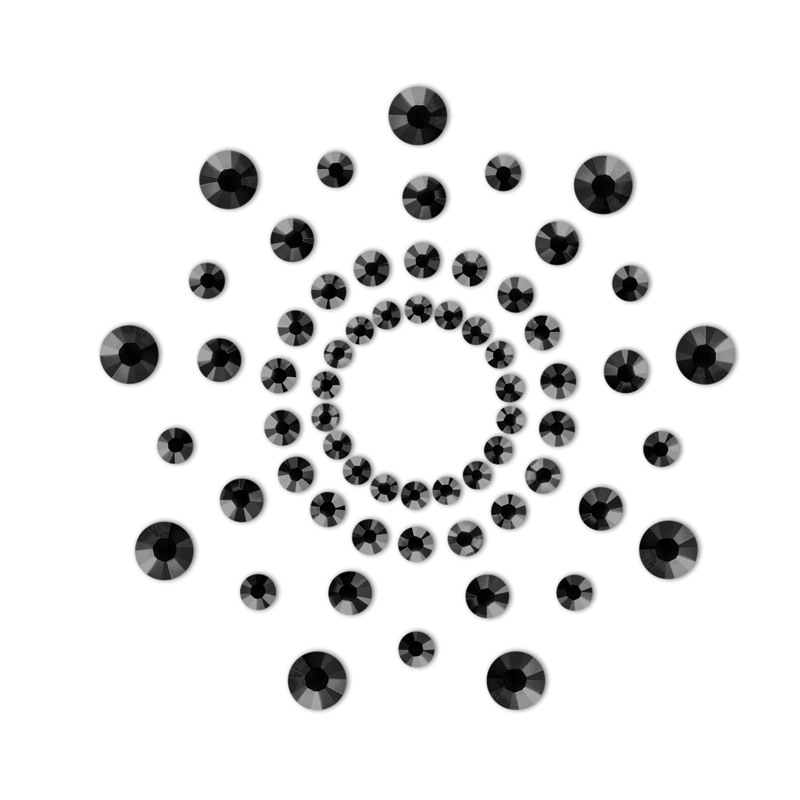 Bijoux de seins Mimi Noirs - Cache-tétons adhésifs
