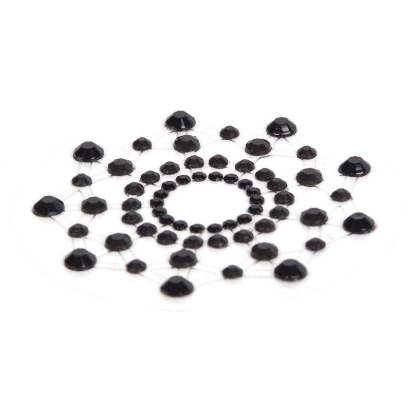 Bijoux de seins Mimi Noirs - Cache-tétons adhésifs