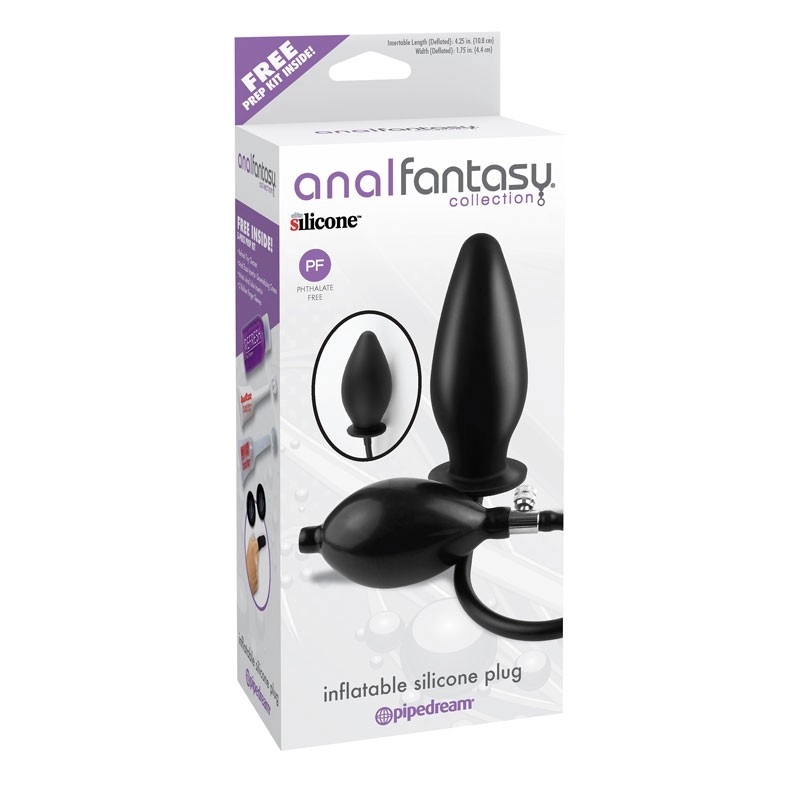 Expandable anal plug
