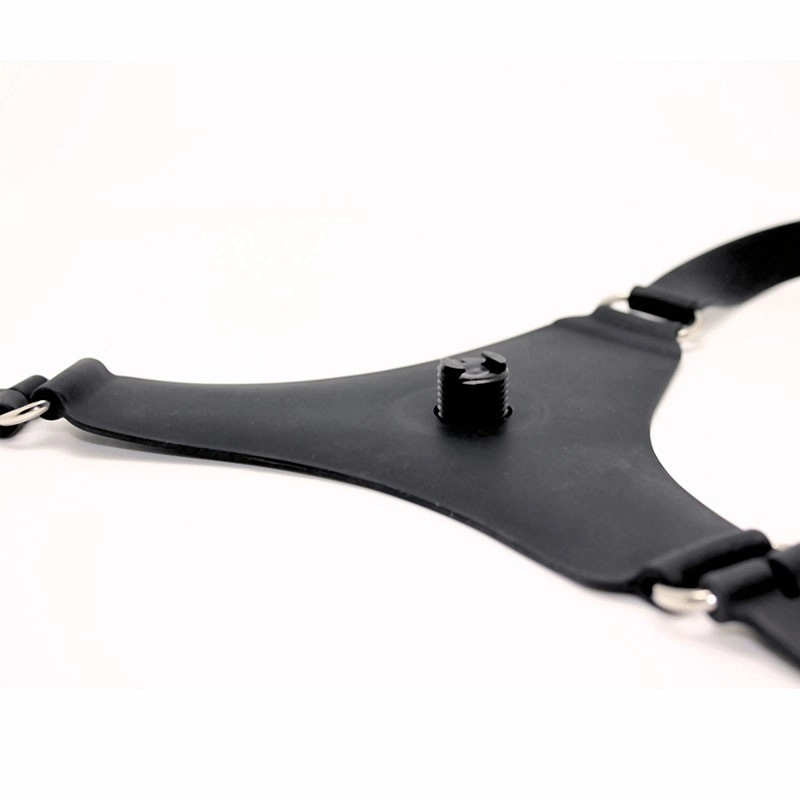 Strap-on with Exchangeable Dildo (4 x 17 cm) - Rimba