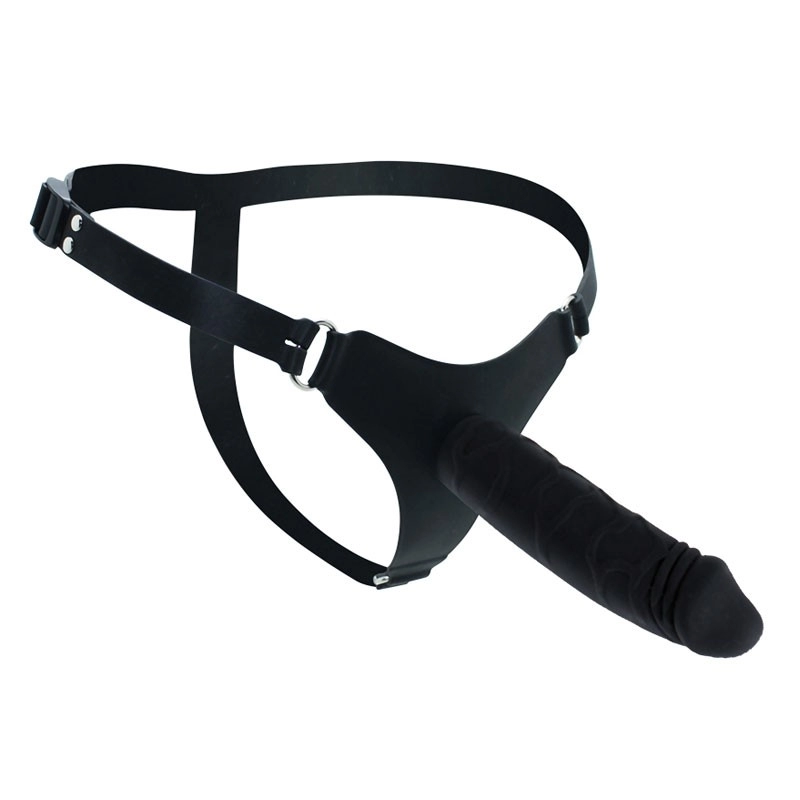 Strap-on with Exchangeable Dildo (4 x 17 cm) - Rimba