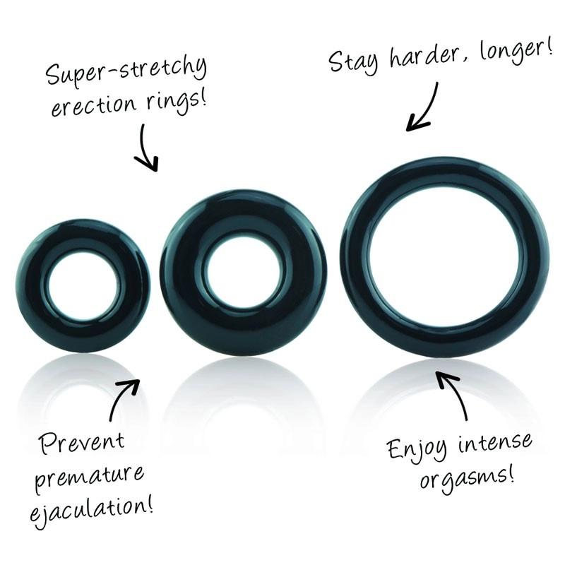 Anelli del rubinetto RingO 3 pezzi - The Screaming O