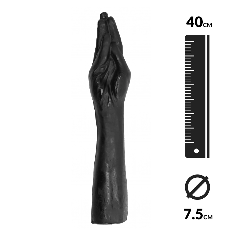 Riesendildo Fist - All Black