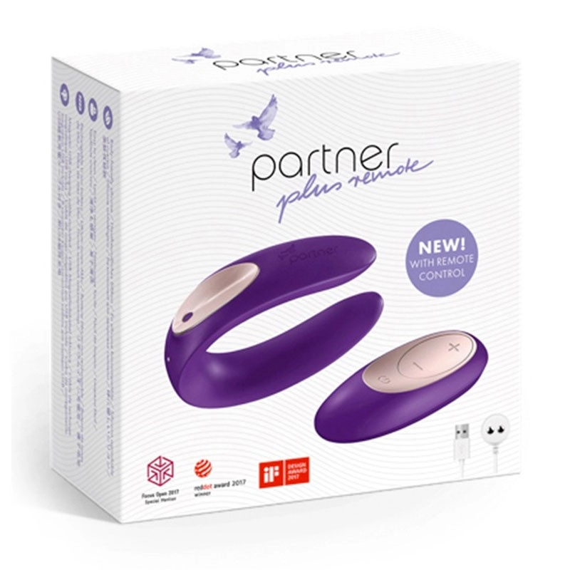 Vibratore per coppia Partner Plus – Satisfyer