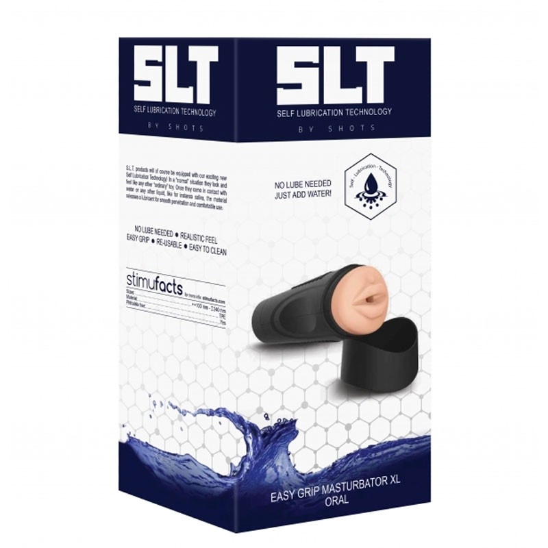 Masturbatore con autolubrificazione Easy Grip Oral