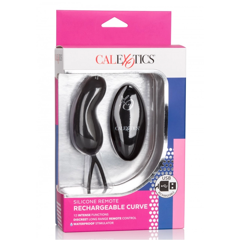 Rechargeable Vibrating Egg CURVE - Calexotics
