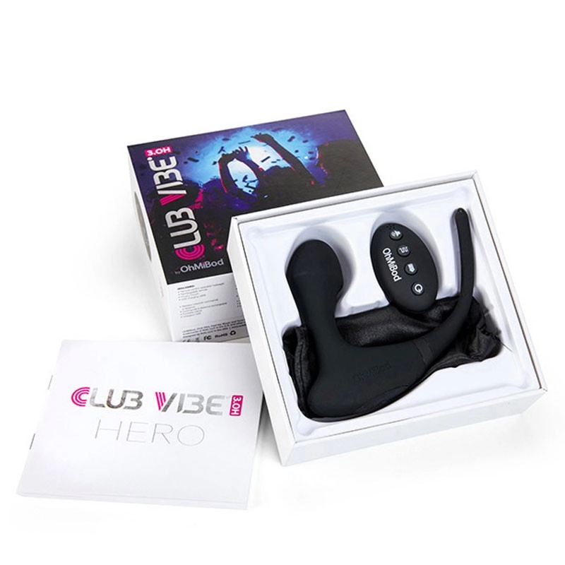 Plug anal avec télécommande Club Vibe 3.OH Hero - OhMiBod
