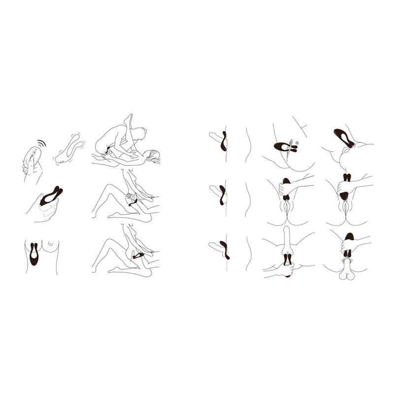 Sextoy pour couple Doppio 2.0 Violet - BeauMents