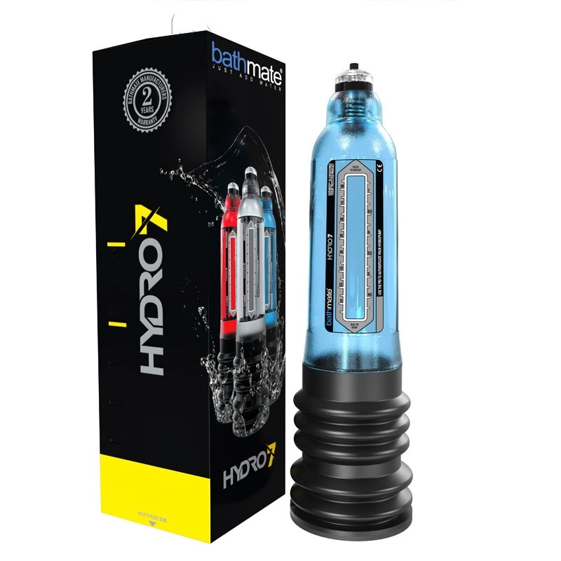 Pompe à pénis Bathmate Hydro7 - Bleu