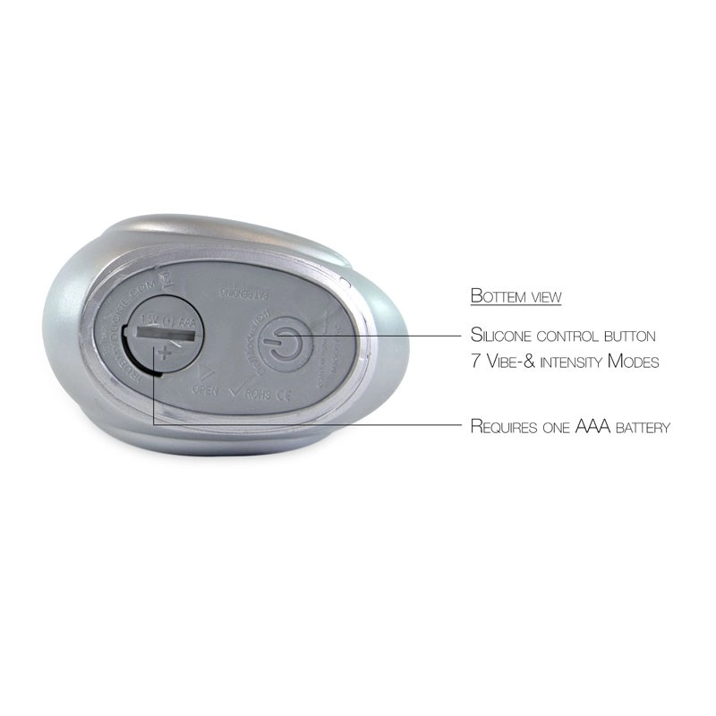 Paperella vibrante - Paris Duckie 2.0 Travel Size (silver)
