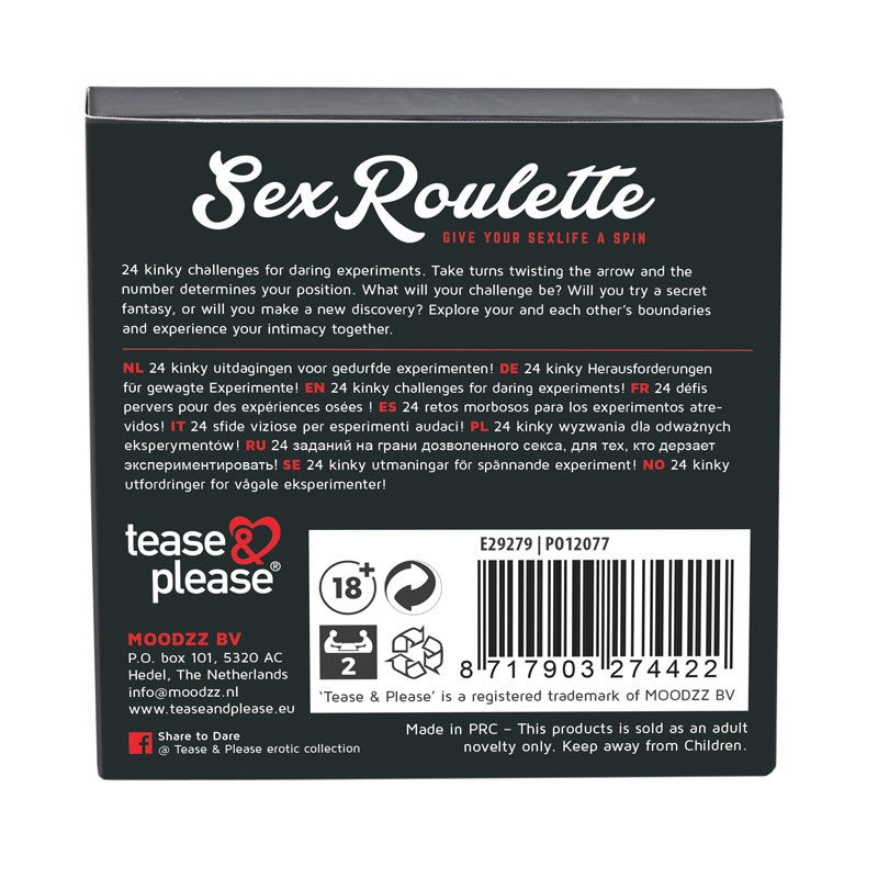 Sex Roulette Kinky - Jeu coquin